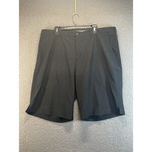 Nike Dri Fit Standard Chino Shorts Mens Size 42 Black Golf Outdoor Casual Travel
